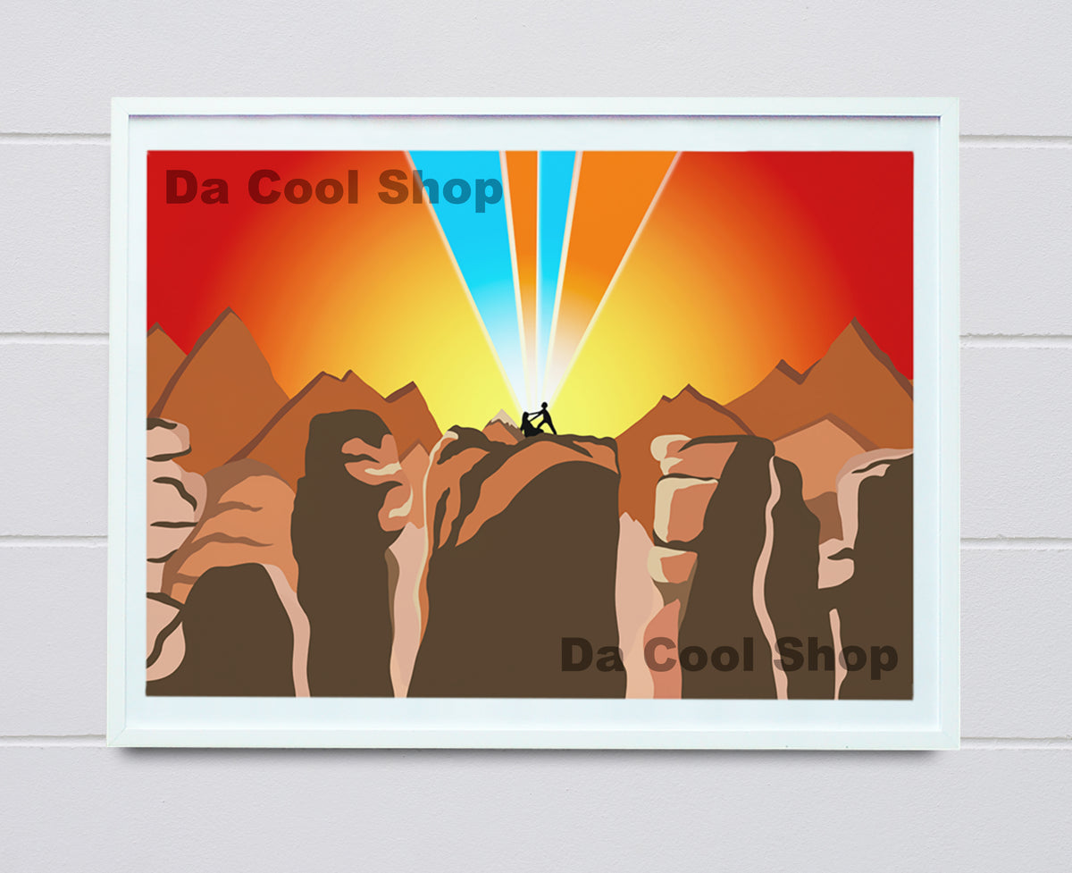 Aang vs. Ozai Art Print Da Cool Shop