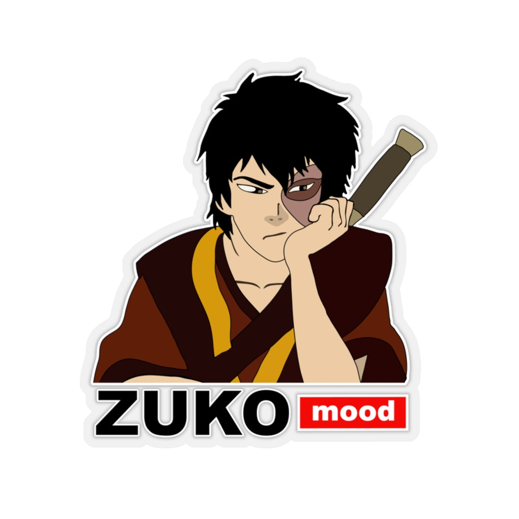 Avatar: The Last Airbender Sticker, Zuko Sticker, Zuko Mood, Prince Zuko