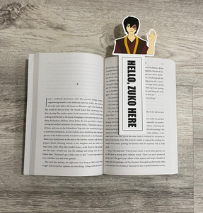 "Hello, Zuko Here" Bookmark